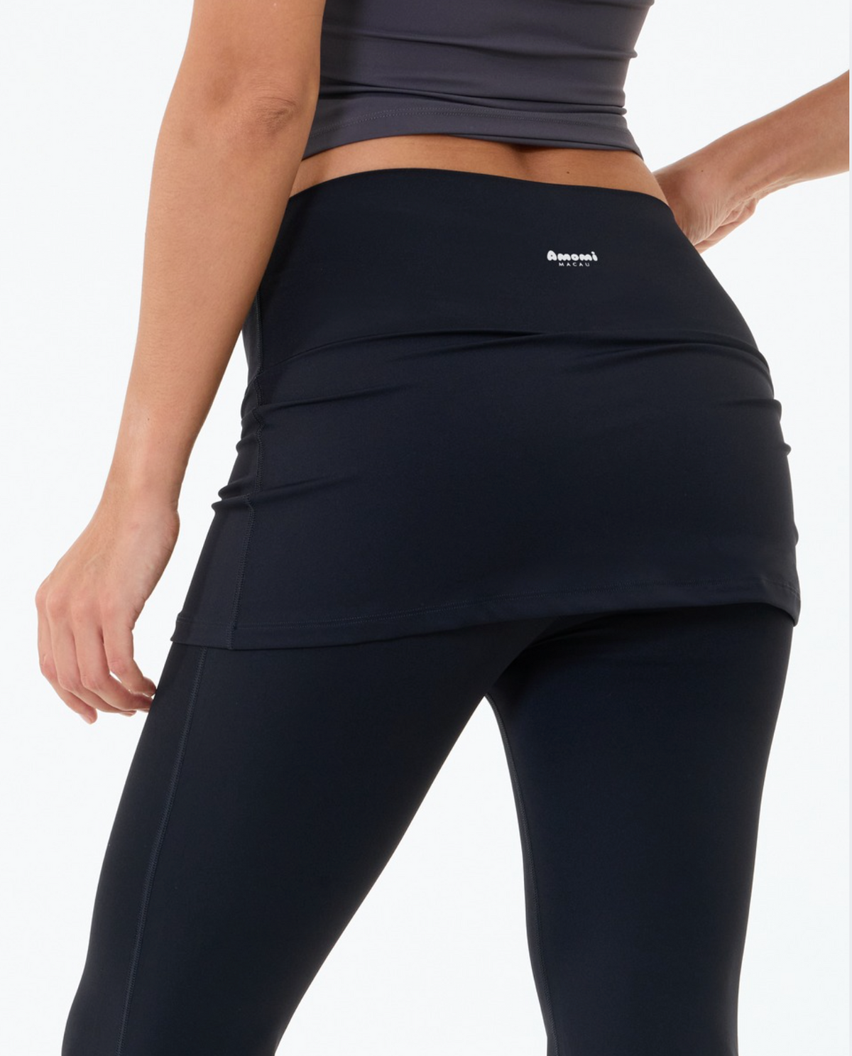 Amplify On 2-in-1 Flared Pants ➔ 全天系列 假兩件微喇叭運動長褲