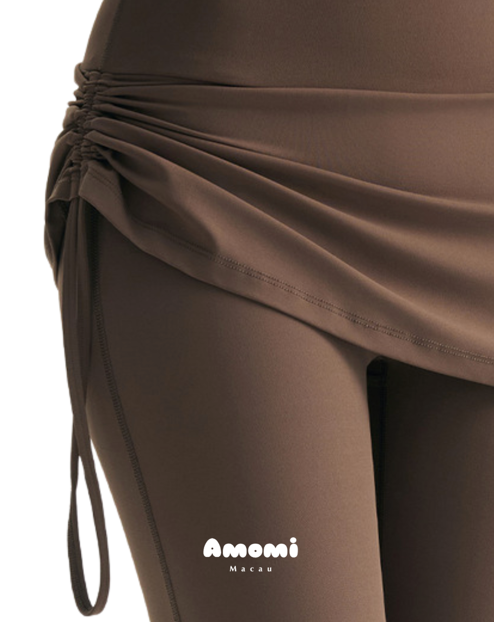 Amplify On 2-in-1 Flared Pants ➔ 全天系列 假兩件微喇叭運動長褲