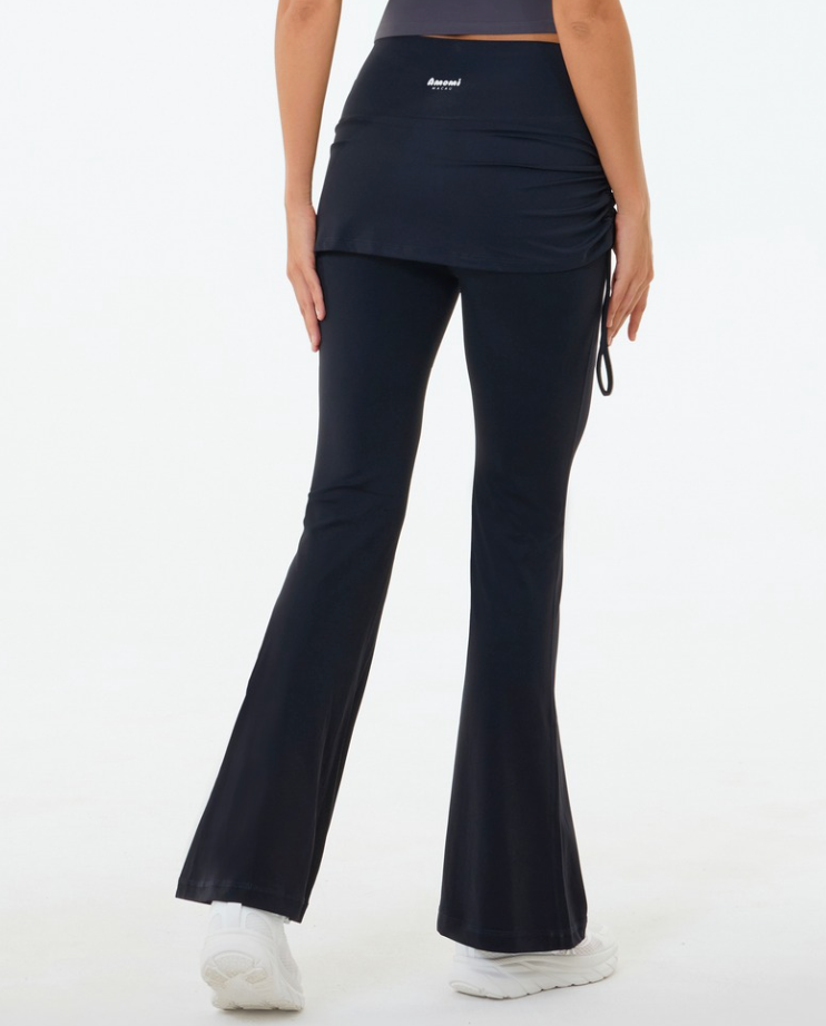 Amplify On 2-in-1 Flared Pants ➔ 全天系列 假兩件微喇叭運動長褲