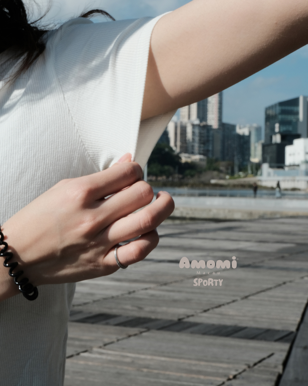 羅紋布短版Ribbed Tee