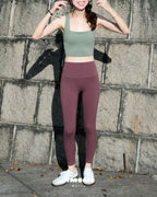 薄夏莓果 ➔ Cropped Bra Top ☓  Leggings