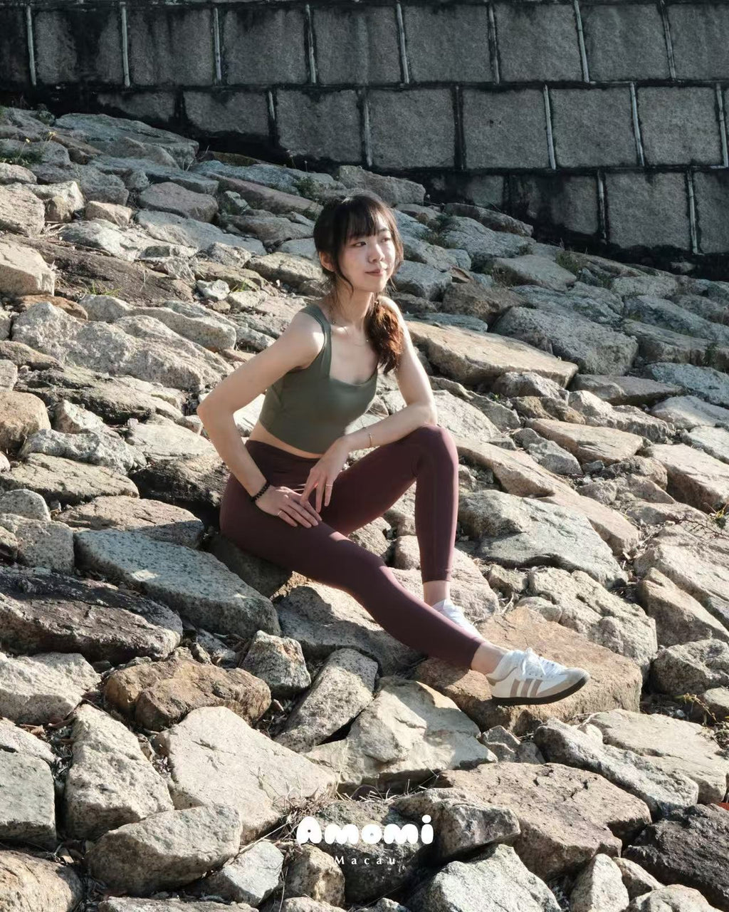 薄夏莓果 ➔ Cropped Bra Top ☓  Leggings