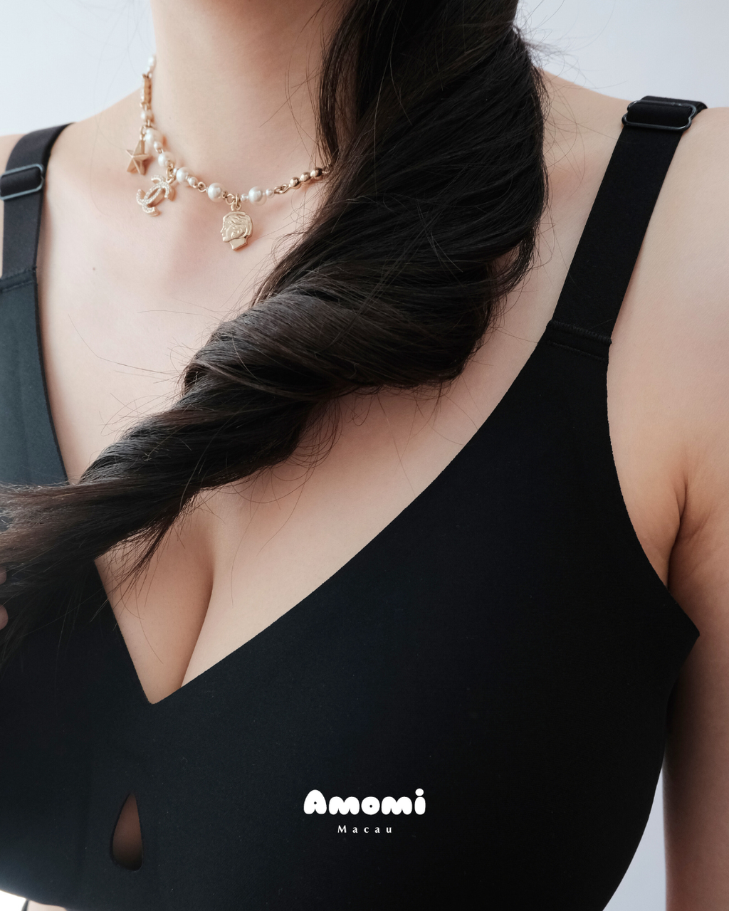 悠漾沐語——水漾柔感半固定胸墊無鋼圈大尺碼內衣