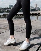 後方收納口袋款·高腰裸感緊身褲Leggings