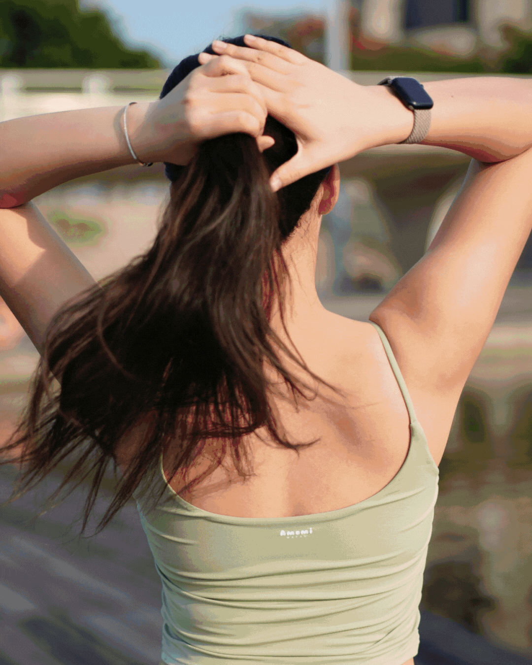 Builtin Bra Camisole 短版吊帶背心BRA TOP