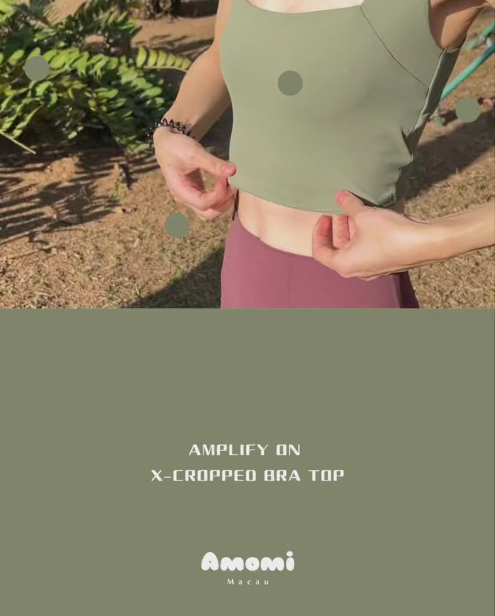 薄夏莓果 ➔ Cropped Bra Top ☓  Leggings